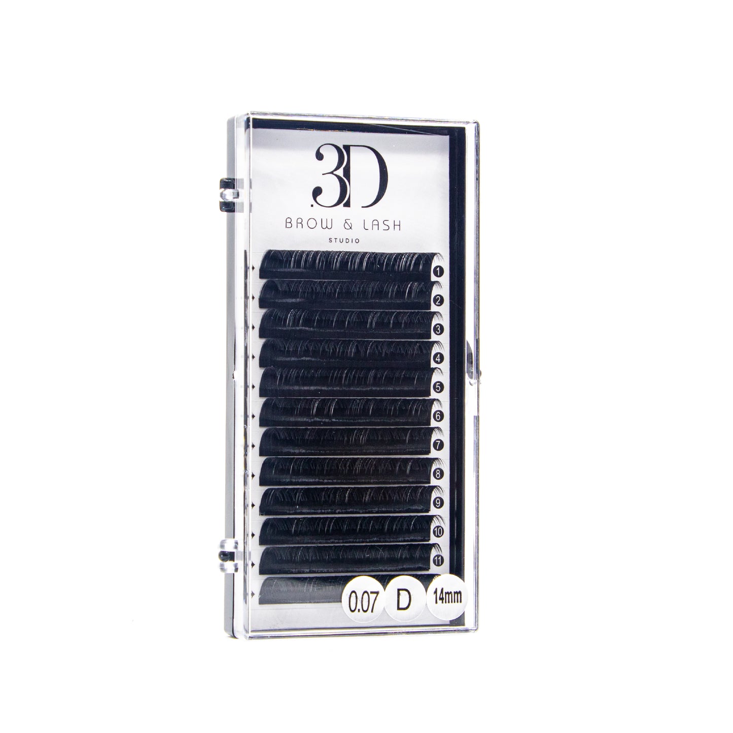 3D Brow & Lash Studio D Curl Volume Lashes /Pestañas Volumen D Curl