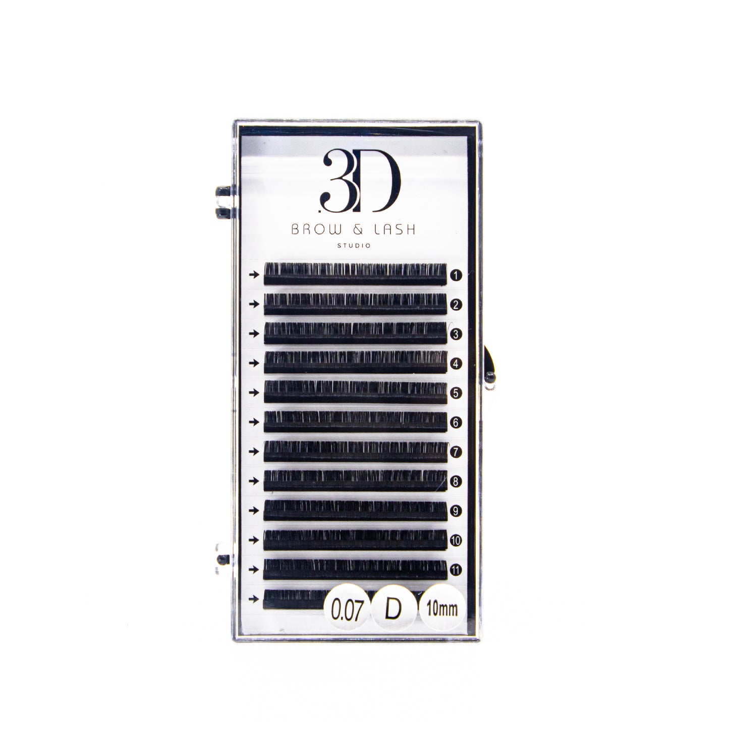 3D Brow & Lash Studio D Curl Volume Lashes /Pestañas Volumen D Curl