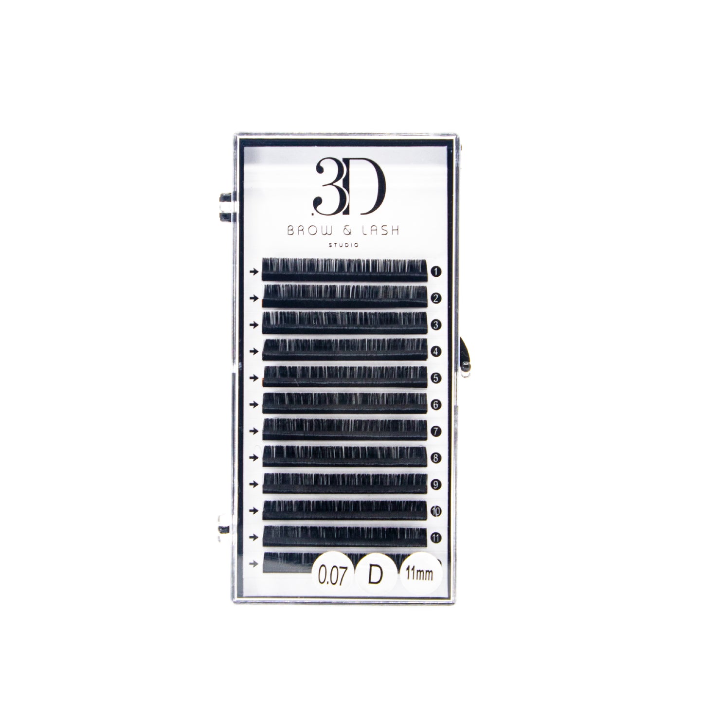 3D Brow & Lash Studio D Curl Volume Lashes /Pestañas Volumen D Curl
