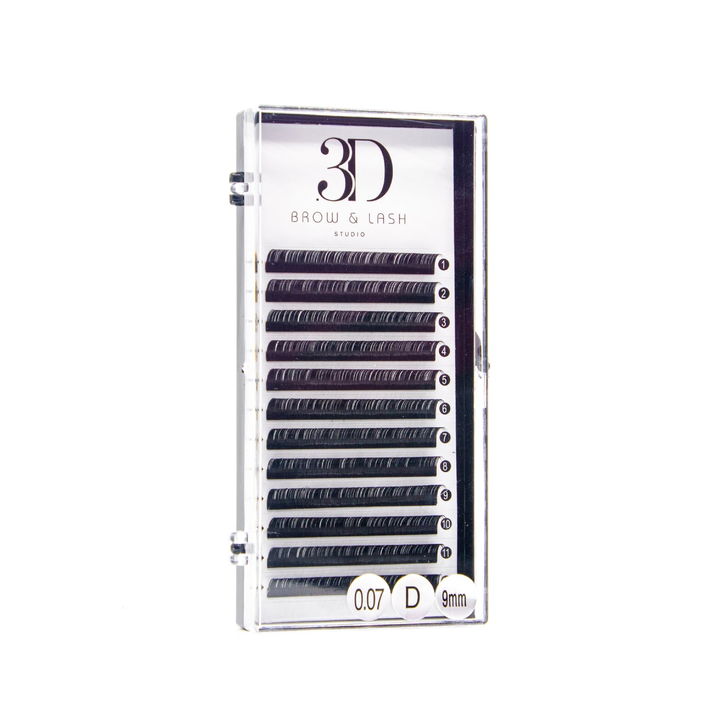 3D Brow & Lash Studio D Curl Volume Lashes /Pestañas Volumen D Curl