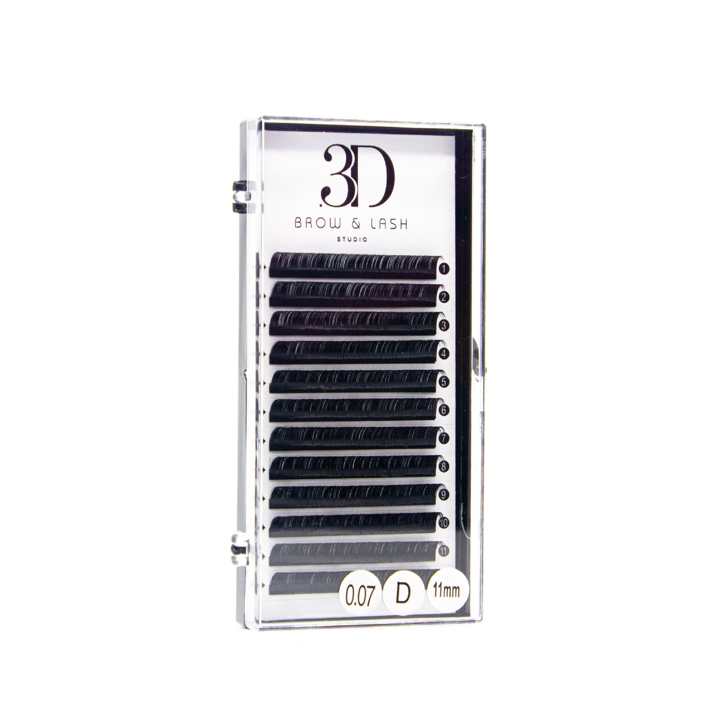 3D Brow & Lash Studio D Curl Volume Lashes /Pestañas Volumen D Curl