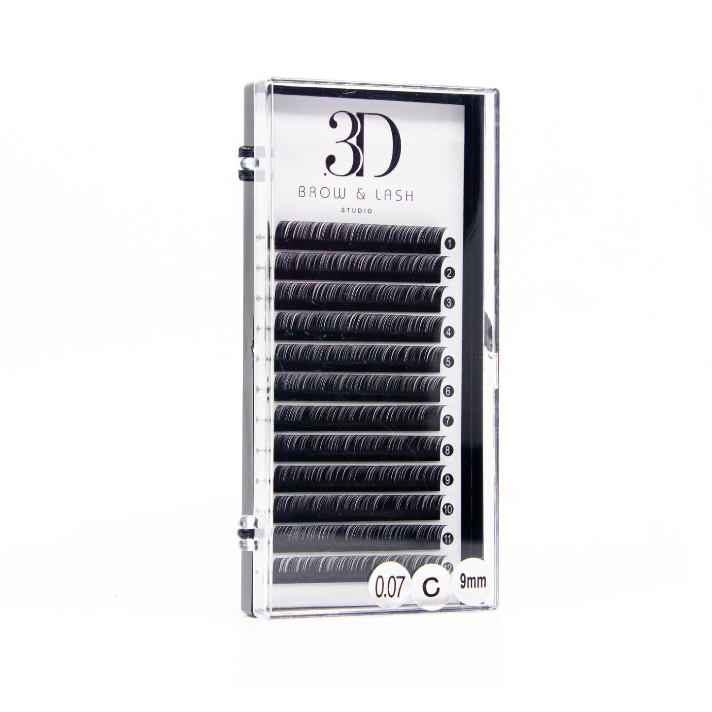 3D Brow & Lash Studio C Curl Volume Lashes /Pestañas Volumen C Curl