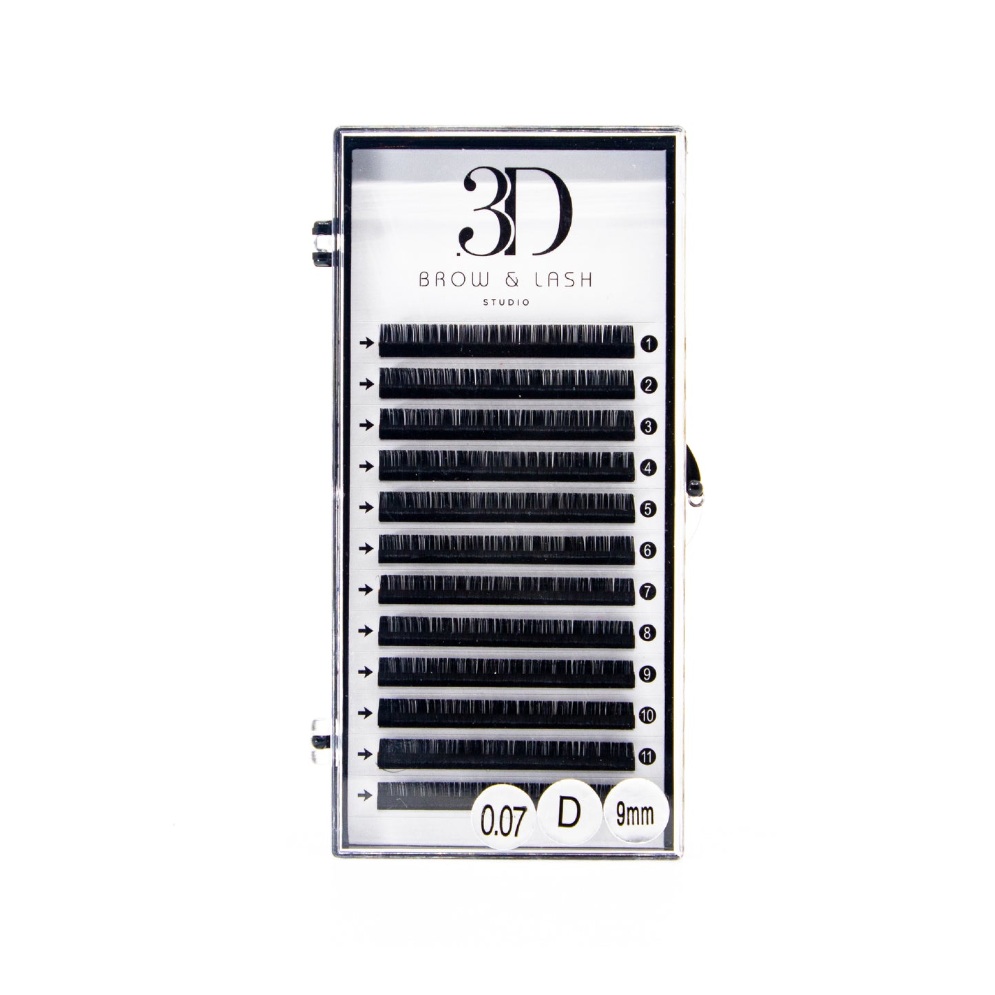 3D Brow & Lash Studio D Curl Volume Lashes /Pestañas Volumen D Curl