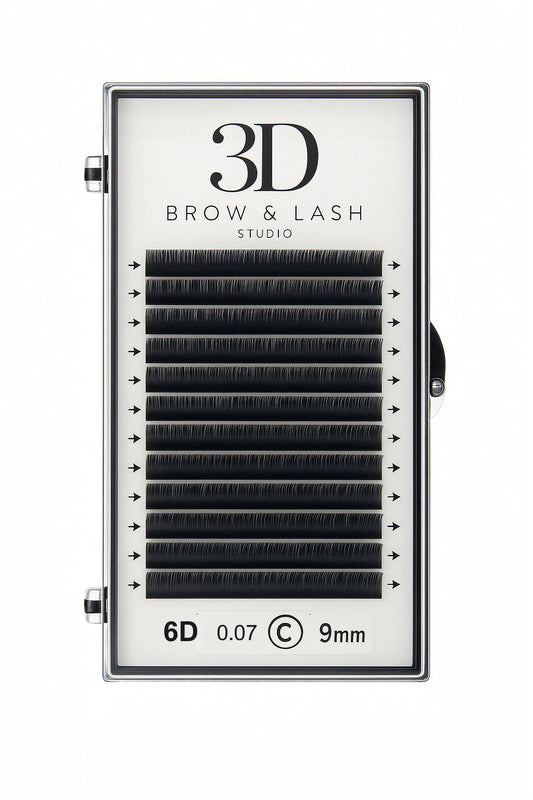 3D Brow & Lash Studio 6D Volume Lash Fans/Pestañas Volumen Abanicos 6D