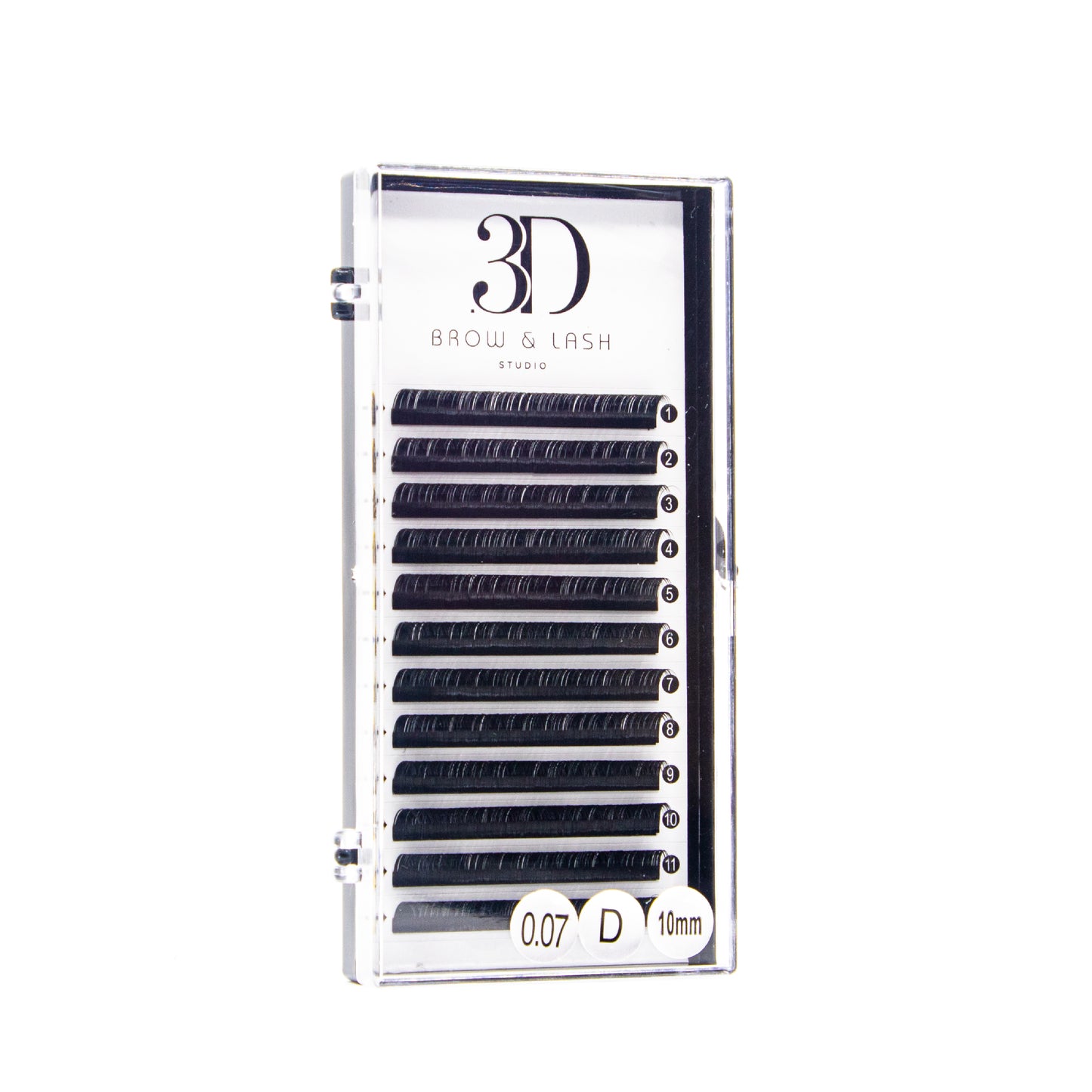 D Curl 3D Volume Lashes /Pestañas Volumen 3D D Curl