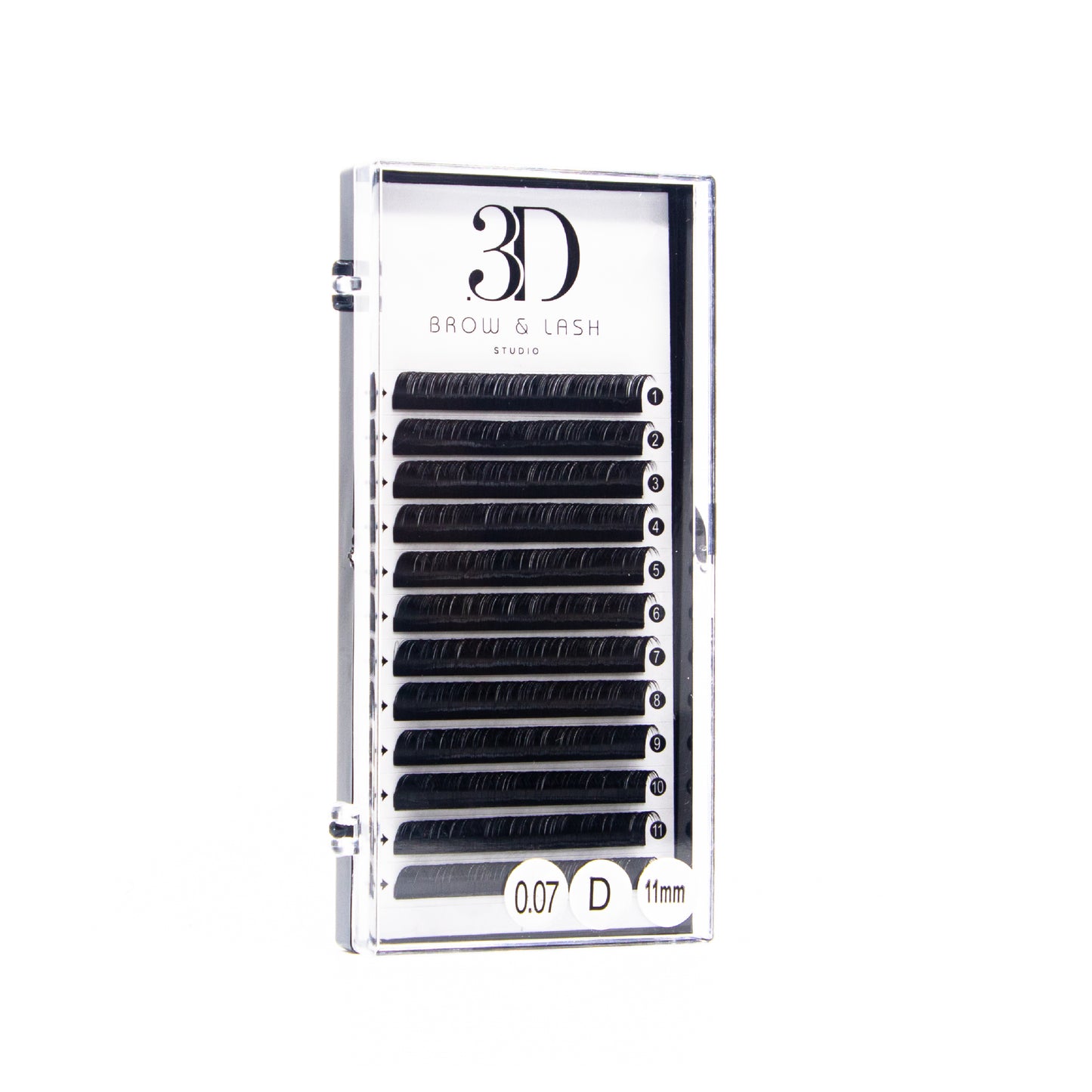 D Curl 3D Volume Lashes /Pestañas Volumen 3D D Curl