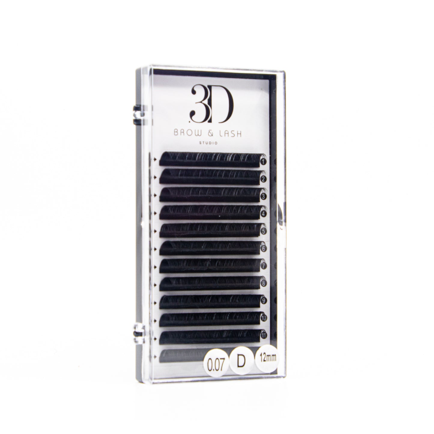 D Curl 3D Volume Lashes /Pestañas Volumen 3D D Curl