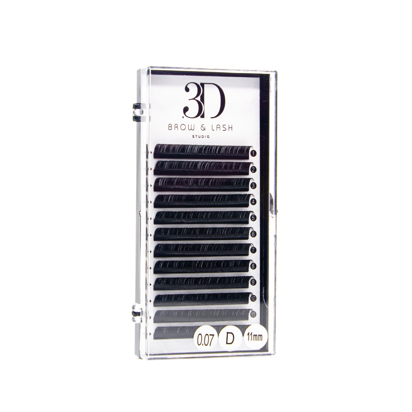 D Curl 3D Volume Lashes /Pestañas Volumen 3D D Curl