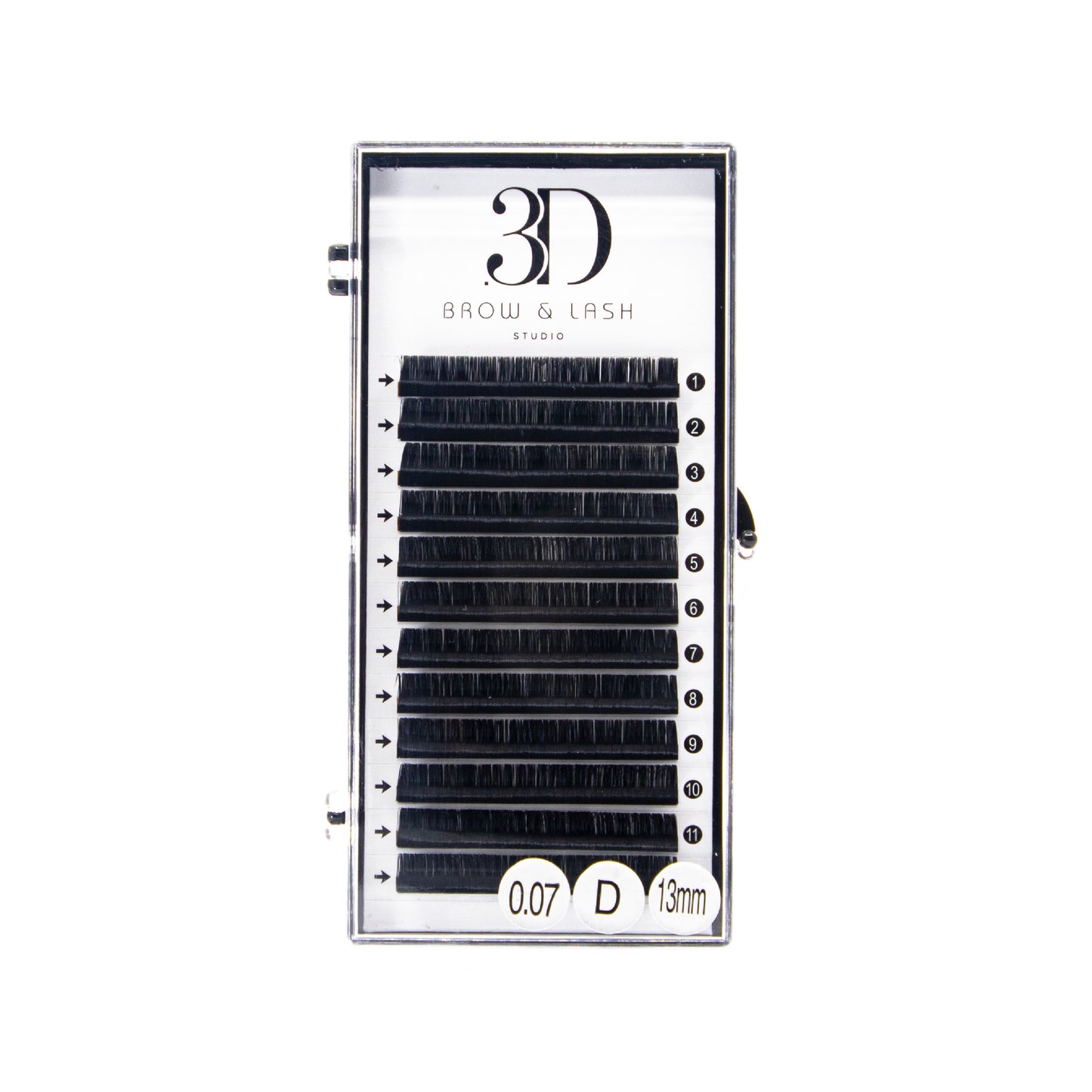 D Curl 3D Volume Lashes /Pestañas Volumen 3D D Curl