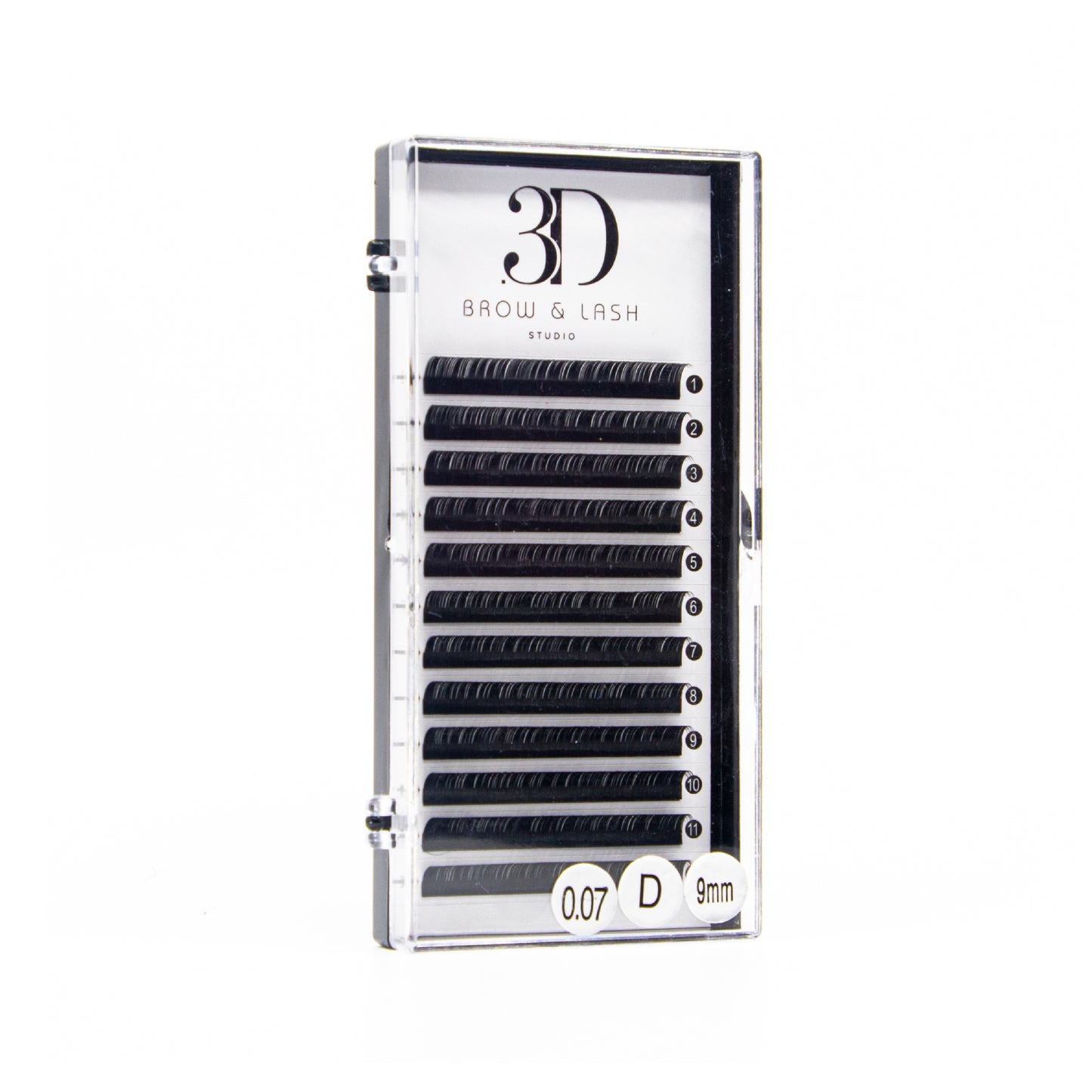 D Curl 3D Volume Lashes /Pestañas Volumen 3D D Curl